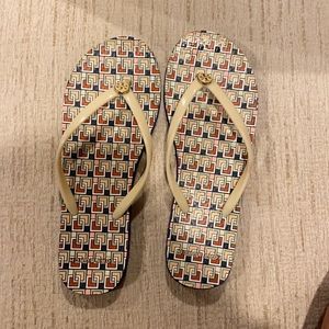 Tory Burch comfortable flip flops